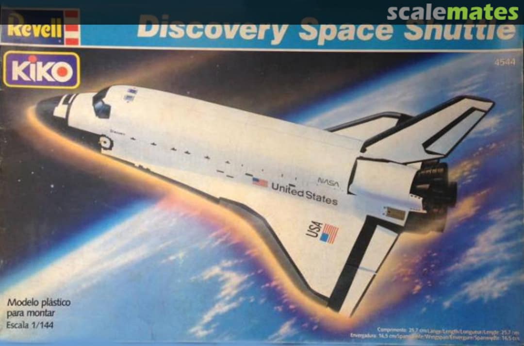 Boxart Discovery Space Shuttle H-4544 Revell/Kiko Boxart Discovery Space Shuttle H-4544 Revell/Kiko