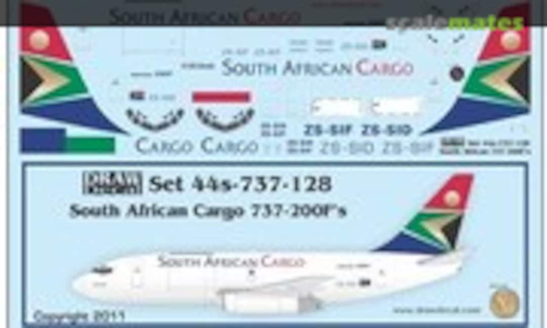 1:144 South African Cargo 737-244(F)s (Draw Decal 44s-737-128)