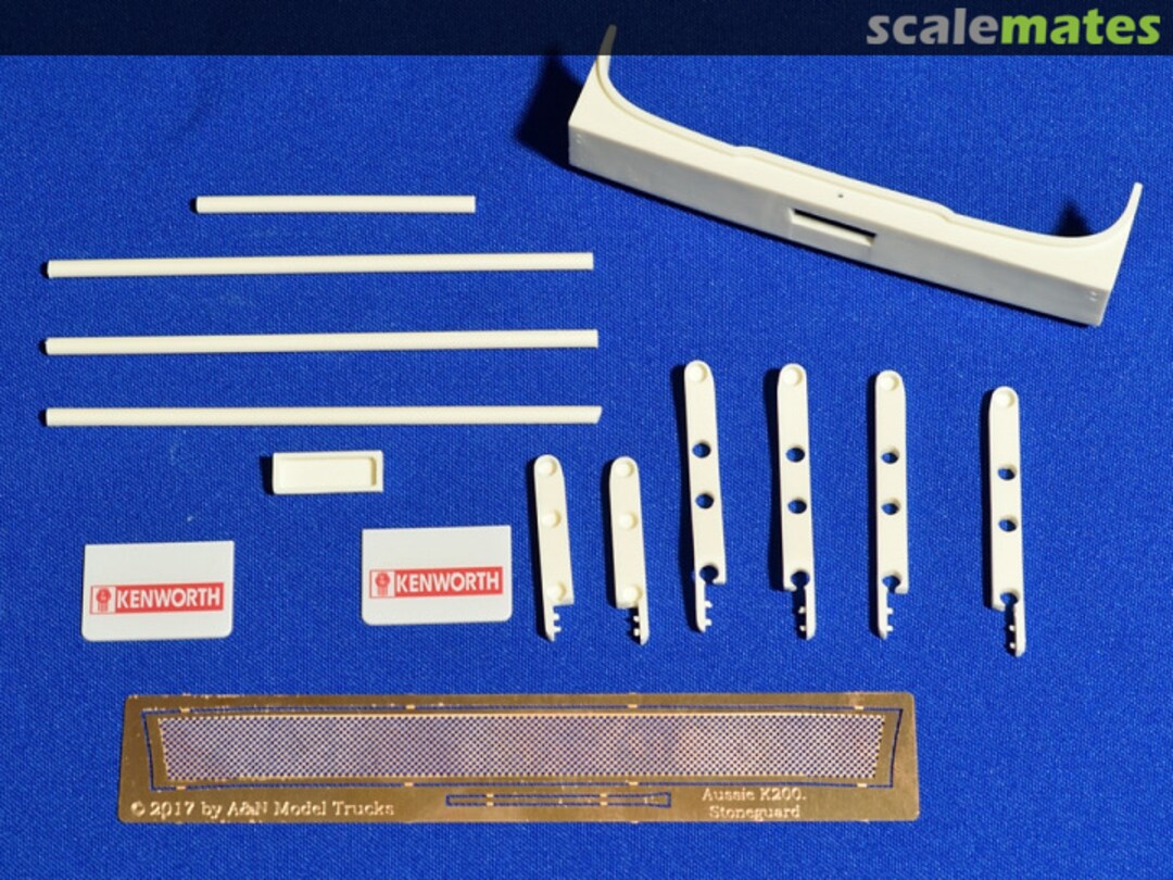 Boxart Bullbar and stoneguard ANMT-64 A&N Model Trucks