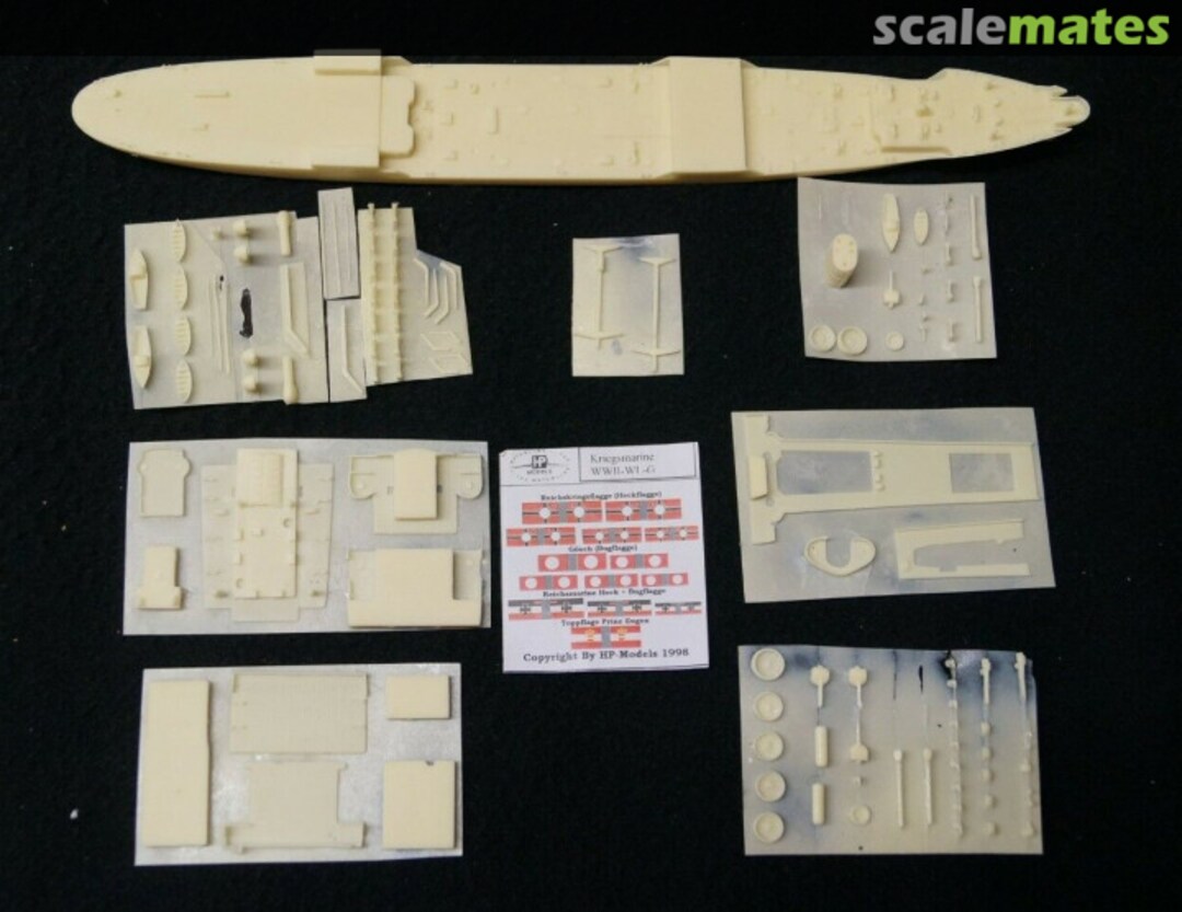 Contents Troßschiff Franken WW II-WL-G- HP-Models Contents Troßschiff Franken WW II-WL-G- HP-Models