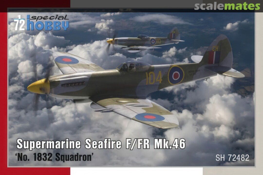 Boxart Supermarine Seafire F/FR Mk.46 SH72482 Special Hobby
