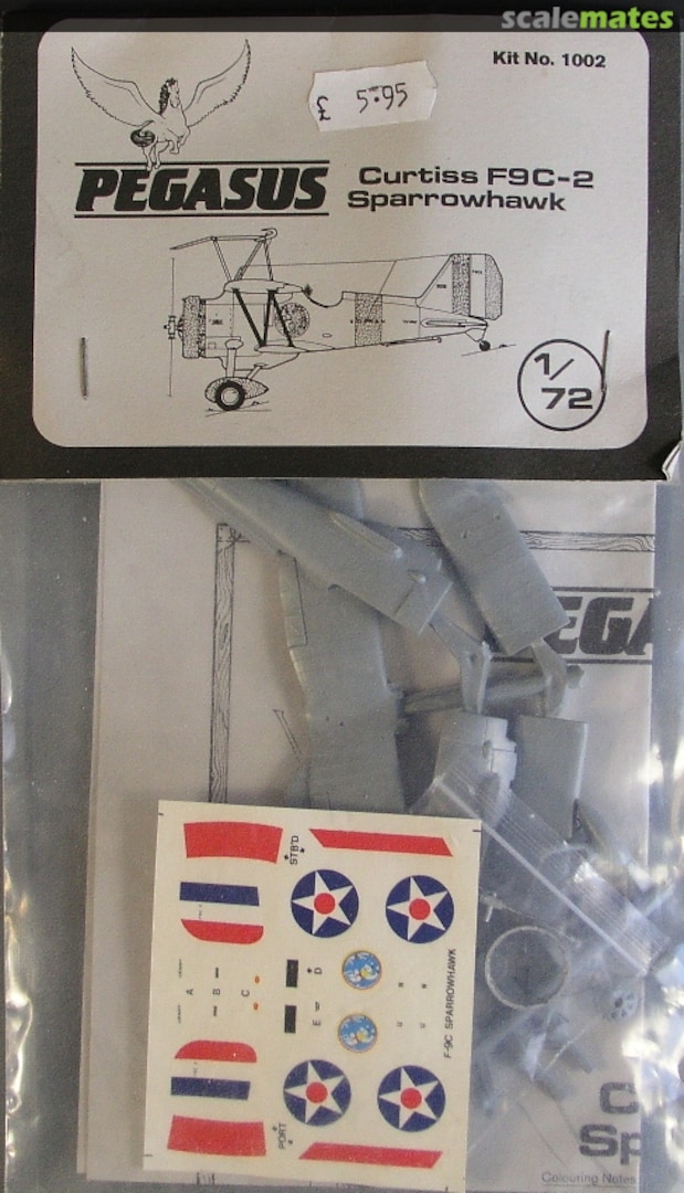 Boxart Curtiss F9C-2 Sparrowhawk 1002 Pegasus