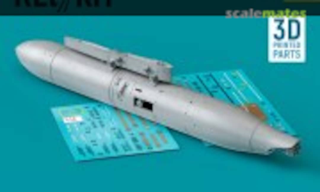 1:32 SUU-16A 20mm gun pod (closed gun bay) (ResKit RS32-0469) RS32-0469