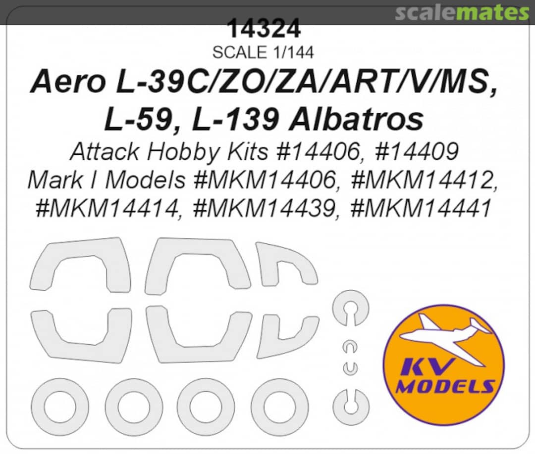 Boxart Aero L-39 Albatross 14324 KV Models Boxart Aero L-39 Albatross 14324 KV Models