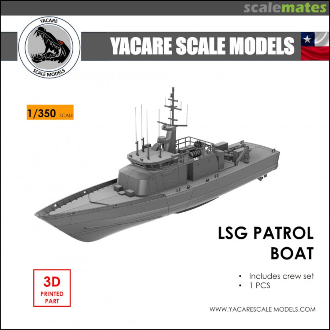 Boxart LSG patrol boat 035 Yacare Scale Models Boxart LSG patrol boat 035 Yacare Scale Models