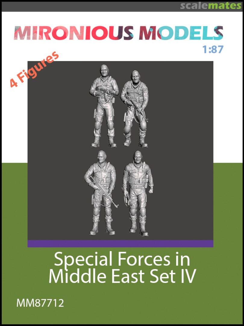 Boxart Special Forces In Middle East Set IV MM87712 Mironious Models Boxart Special Forces In Middle East Set IV MM87712 Mironious Models