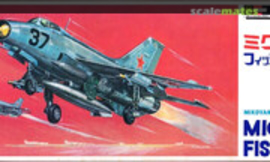 1:67 Mikoyan-Gurevich MiG-21F-13 Fishbed (Hasegawa JS012) JS012