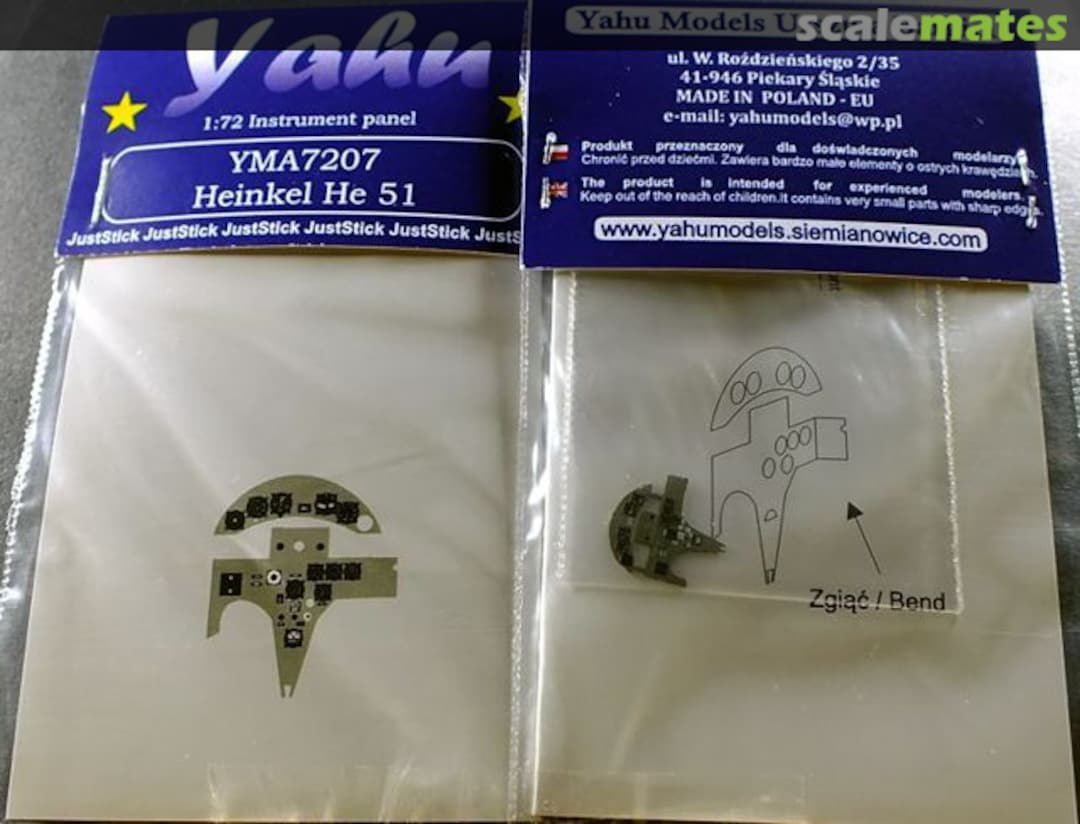 Boxart Heinkel He 51 YMA7207 Yahu Models