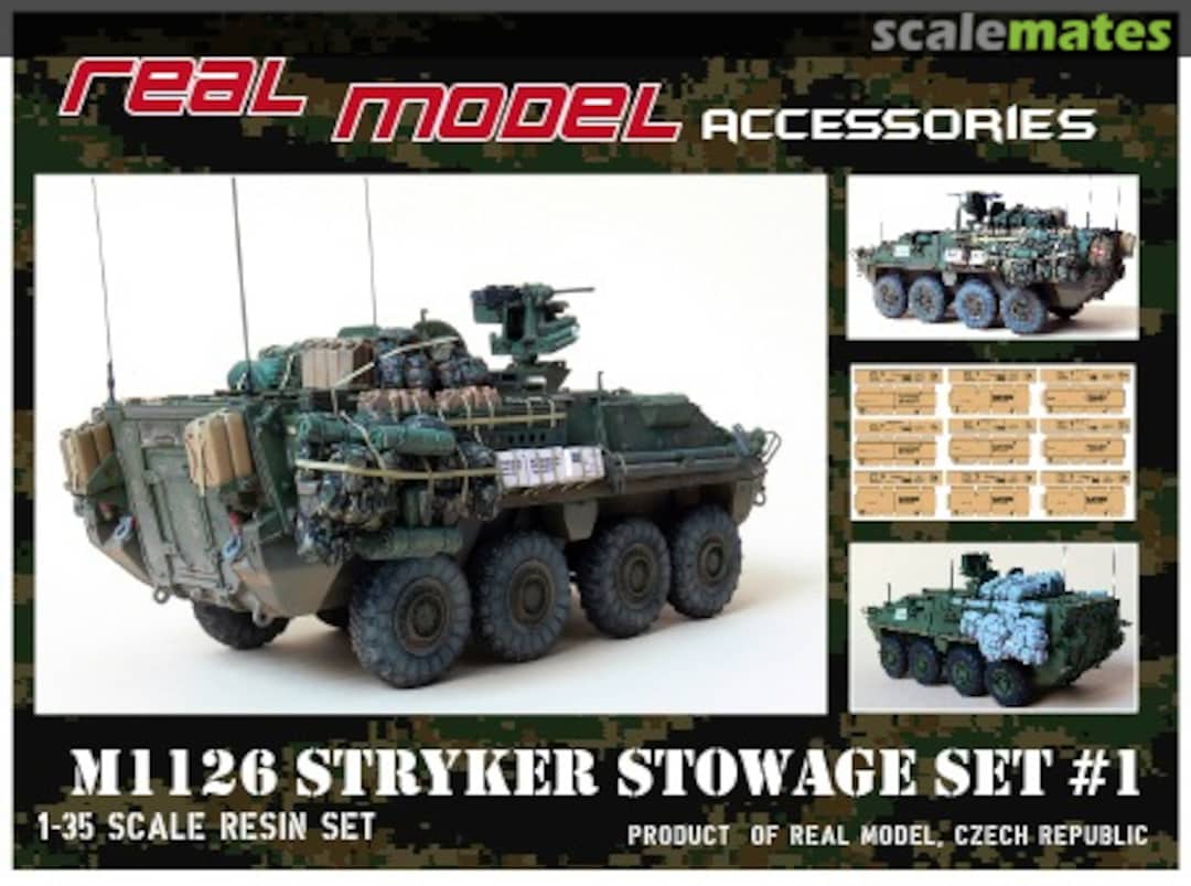 Boxart M1126 Stryker Stowage Set #1 RMA35138 Real Model Boxart M1126 Stryker Stowage Set #1 RMA35138 Real Model