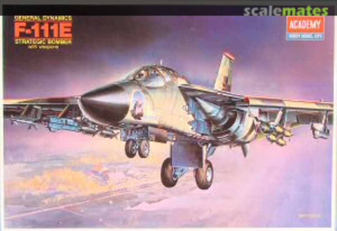 Boxart General Dynamics F-111E Aardvark 01689 Academy