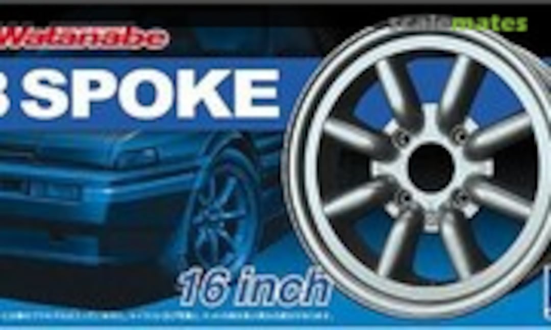 1:24 RS Watanabe 8 Spoke 16inch (Aoshima 052488)