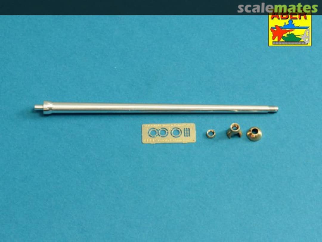 Boxart 7,5cm gun barrel with single baffle muzzle brake for German Tank VK3002(DB) 35L-233 Aber