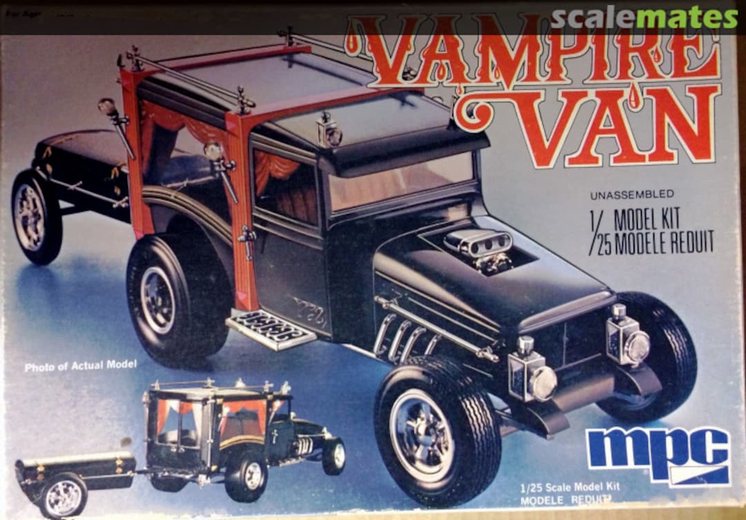 Boxart Vampire Van 1-0626 MPC Boxart Vampire Van 1-0626 MPC