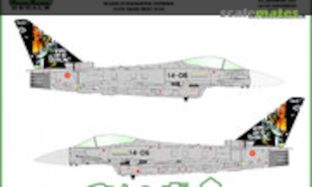 1:48 Spanish Typhoon's + NATO Tiger Meet 2016 (ModelMaker D48113) D48113