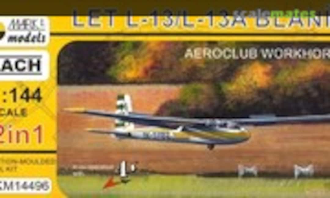 1:144 Let L-13/L-13a Blanik Aeroclub Workhorse (Mark I Models MKM14496) MKM14496