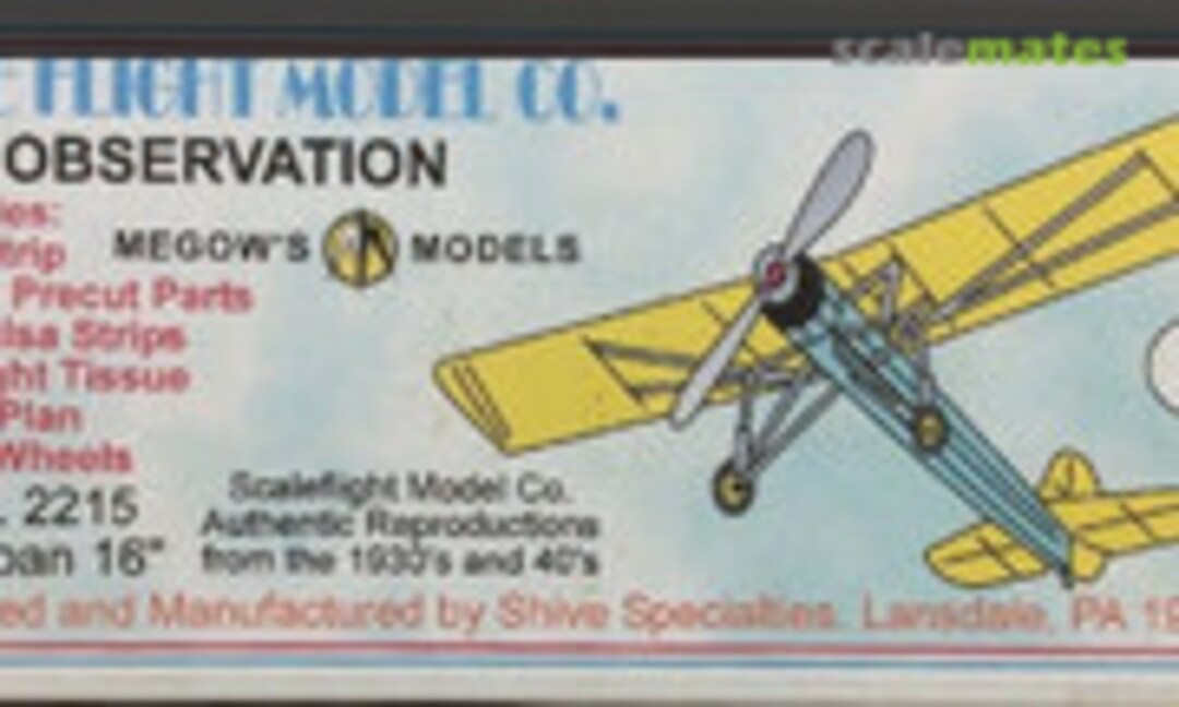 1:42 Ryan Observation (Scale Flight Model Co. 2215) 2215