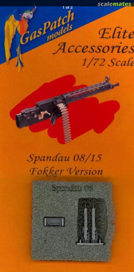 Boxart Spandau 08/15 Fokker Version 19-72201 GasPatch Models Boxart Spandau 08/15 Fokker Version 19-72201 GasPatch Models