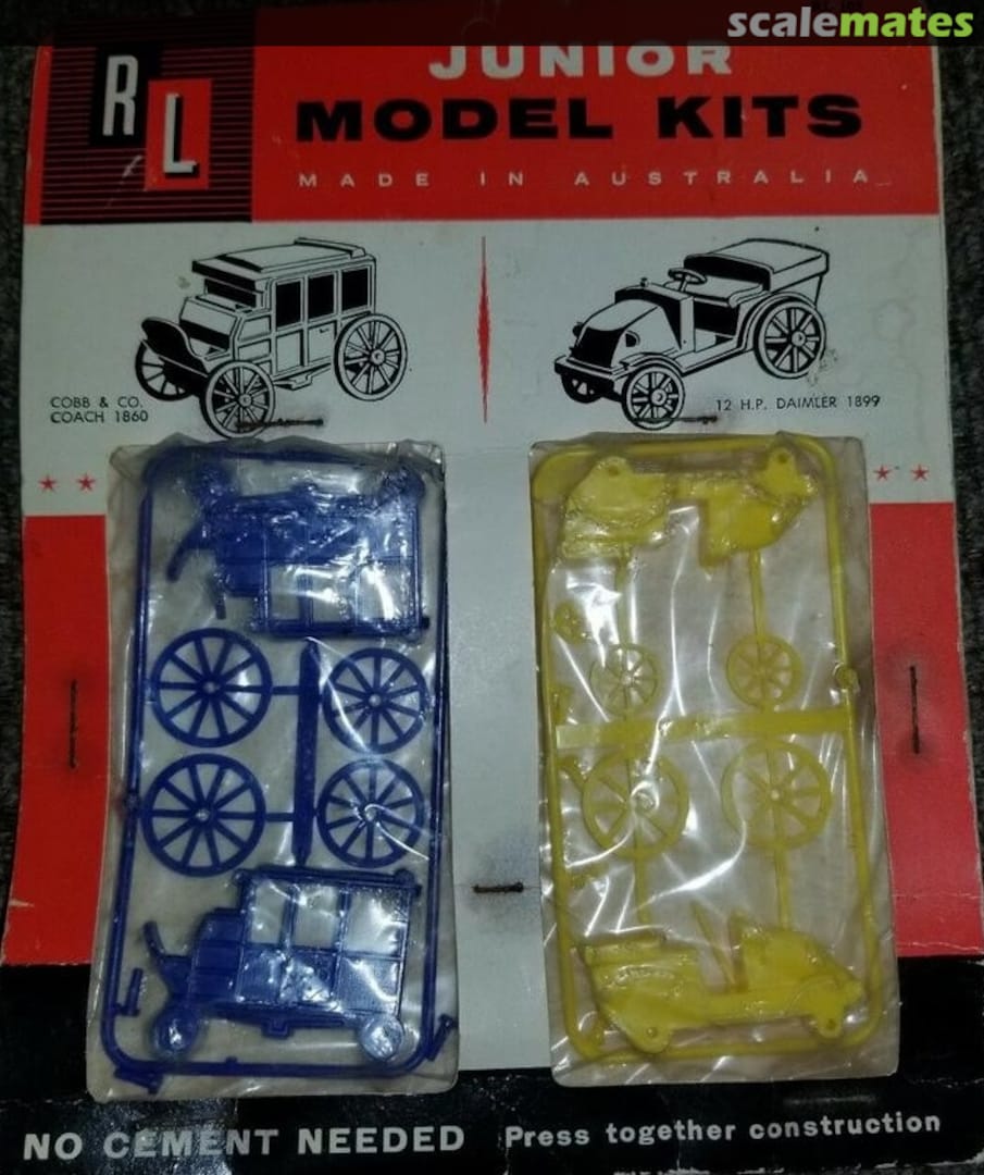 Boxart Junior Model Kits R and L Boxart Junior Model Kits R and L