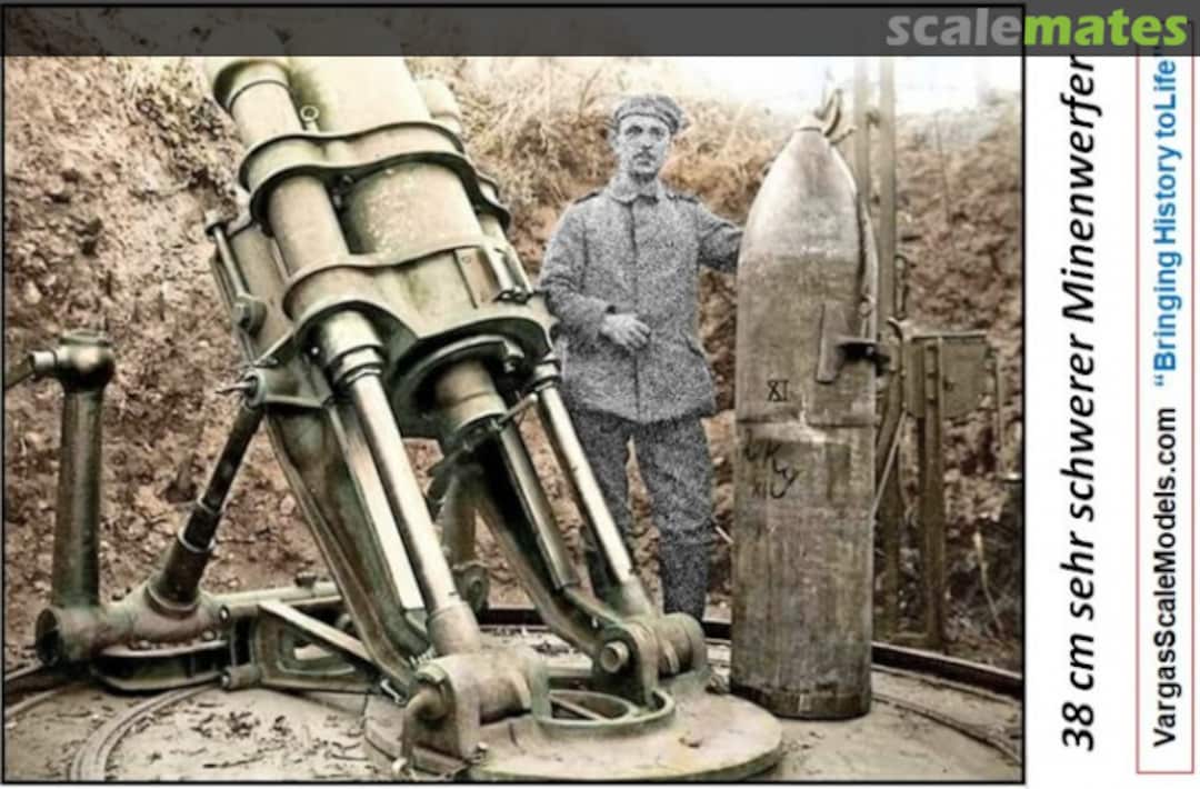 Boxart 38cm sehr schwere Minenwerfer R3D-004 Vargas Scale Models