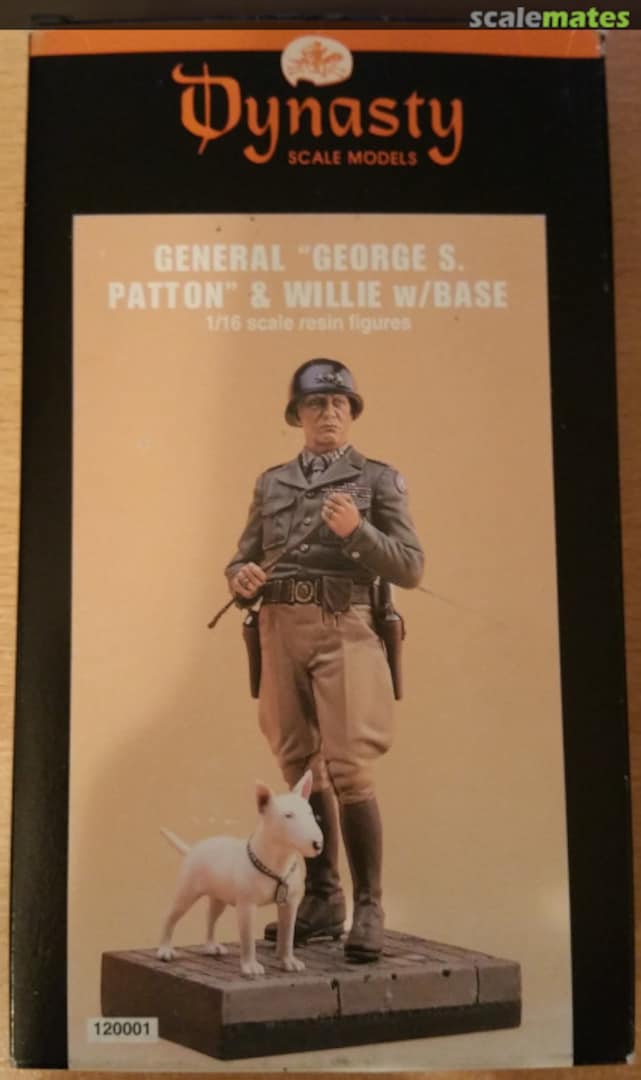 Boxart General "George S. Patton" & Willie 12001 Dynasty Scale Models Boxart General "George S. Patton" & Willie 12001 Dynasty Scale Models