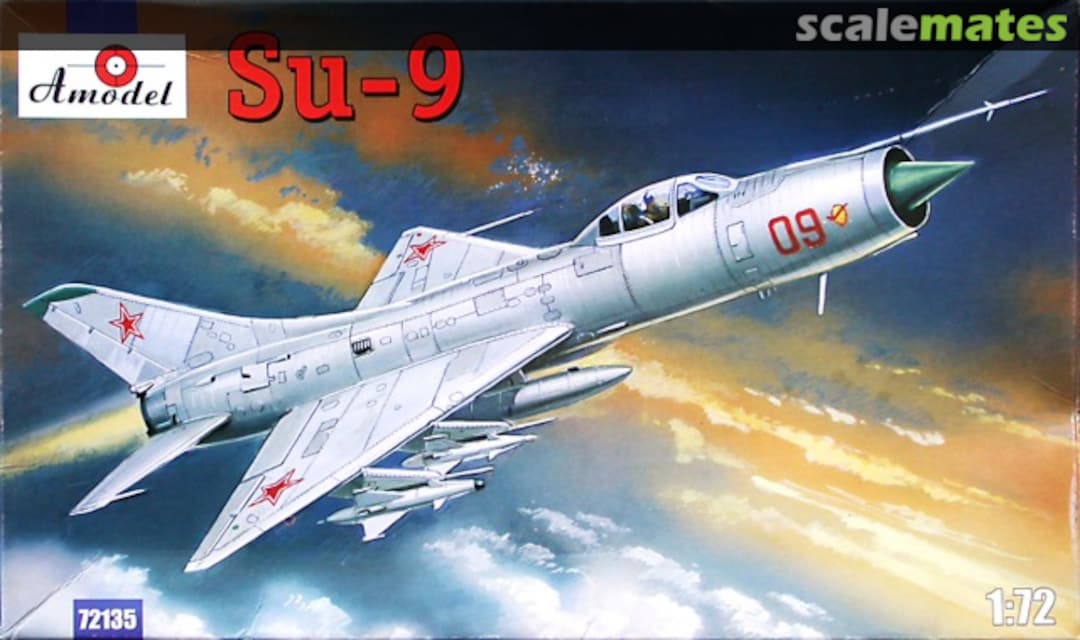 Boxart Su-9 72135 Amodel Boxart Su-9 72135 Amodel