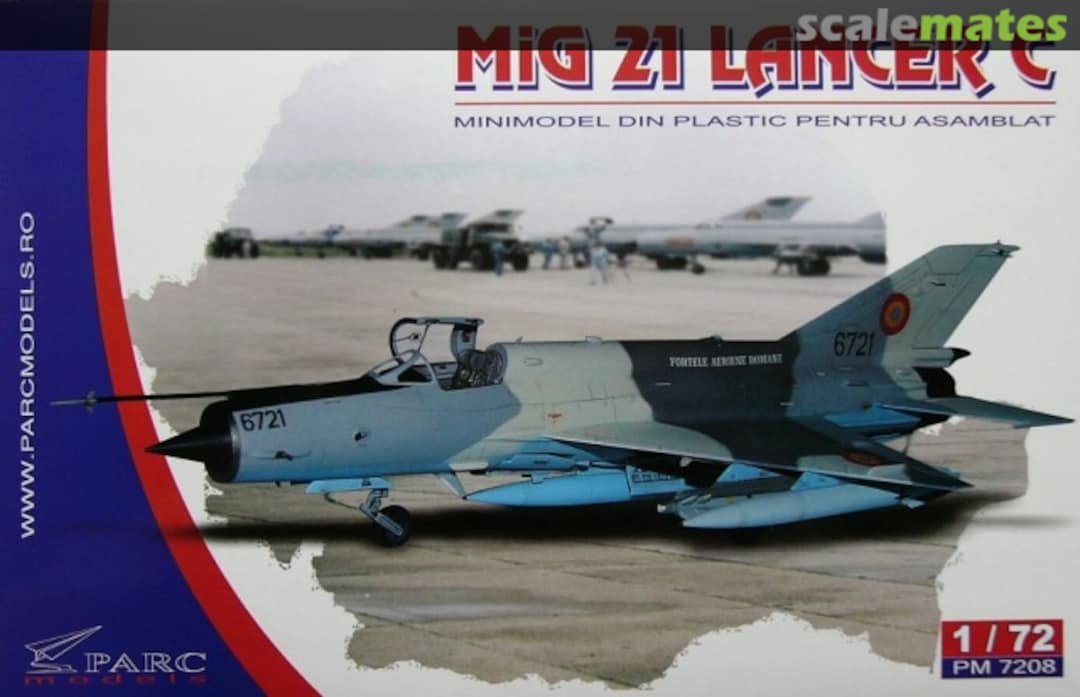 Boxart Mig-21 Lancer C PM 7208 Parc Models Boxart Mig-21 Lancer C PM 7208 Parc Models