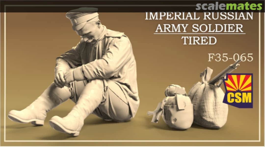 Boxart Imperial Russian Army Soldier tired F35-065 Copper State Models Boxart Imperial Russian Army Soldier tired F35-065 Copper State Models