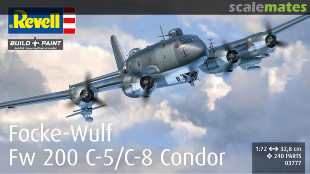 Boxart Focke Wulf Fw 200 C-5/C-8 Condor 03777 Revell