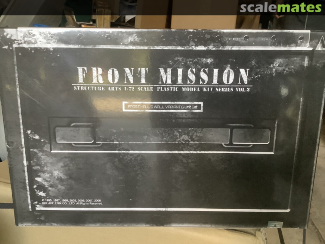 Boxart Front Mission Structure Arts Frost Square Enix Boxart Front Mission Structure Arts Frost Square Enix