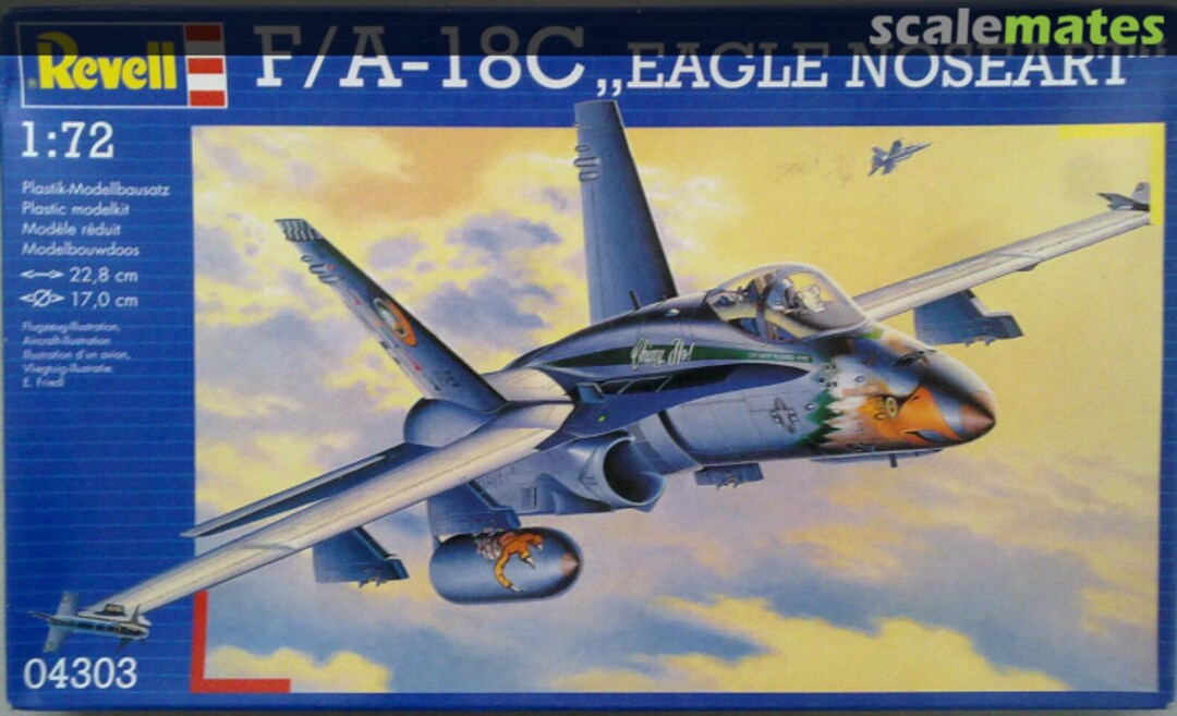 Boxart F/A-18C "Eagle Noseart" 04303 Revell Boxart F/A-18C "Eagle Noseart" 04303 Revell
