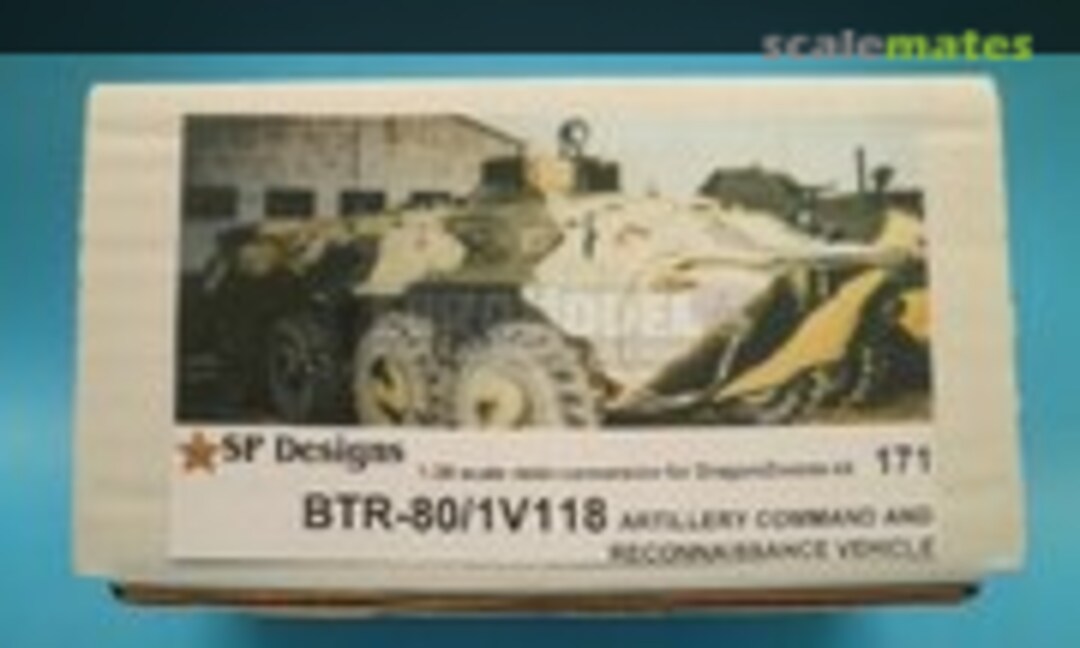 1:35 BTR-80/1V118 artillery command vehicle ~DML/Zvezda~ (SP Designs 171) 171