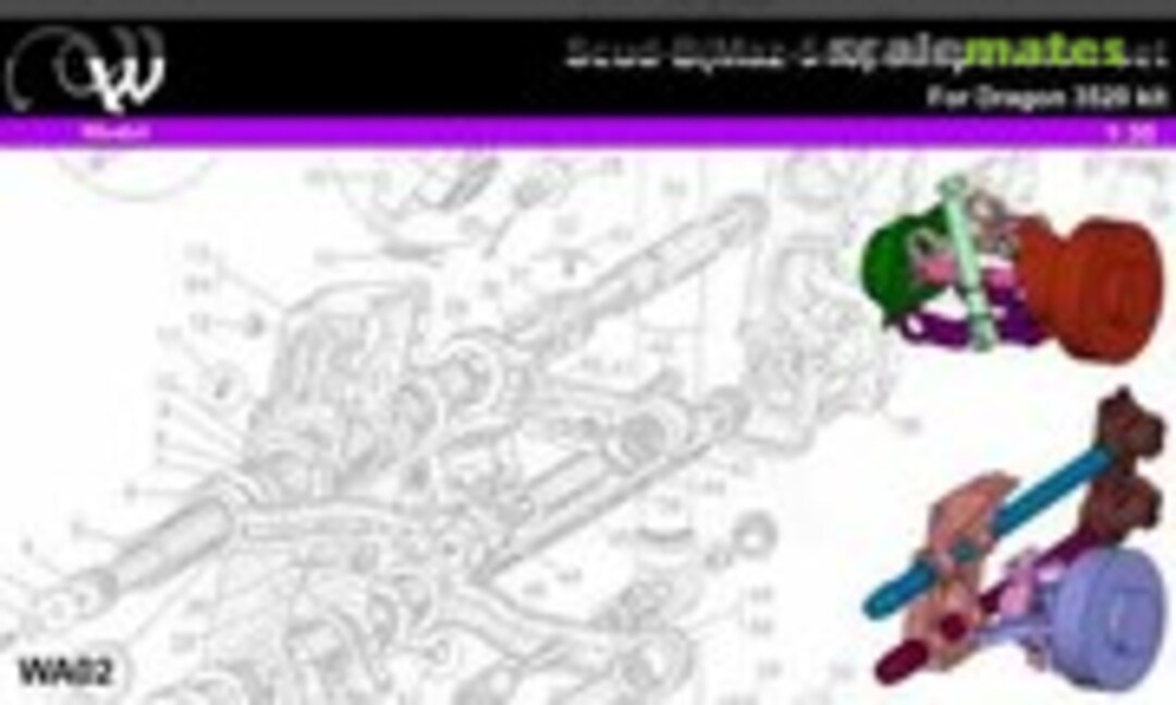 1:35 Scud-B(Maz-543) suspension set (W-Model WA02) WA02