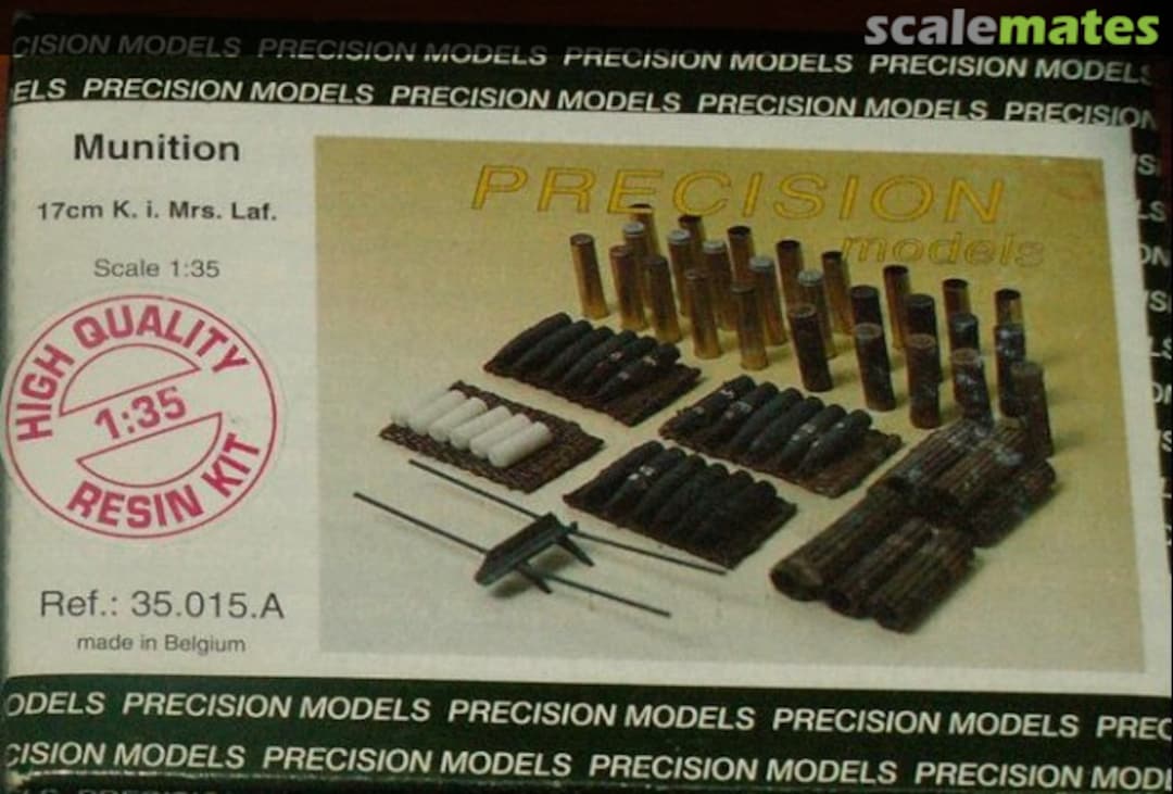 Boxart Munition 17cm K. i. Mrs. Laf. 35.015.A Precision Models Boxart Munition 17cm K. i. Mrs. Laf. 35.015.A Precision Models