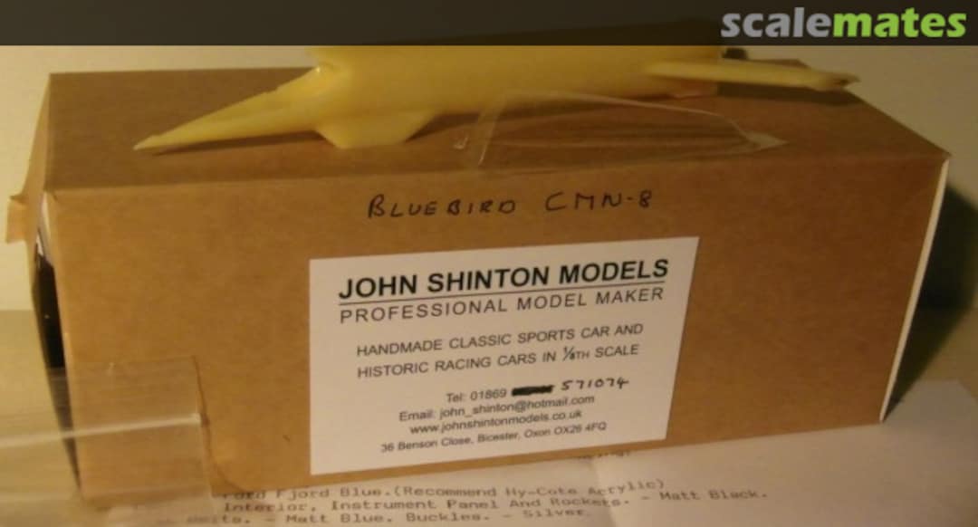 Boxart BLUEBIRD CMN8 (Mach 1.1) 03 John Shinton Models Boxart BLUEBIRD CMN8 (Mach 1.1) 03 John Shinton Models