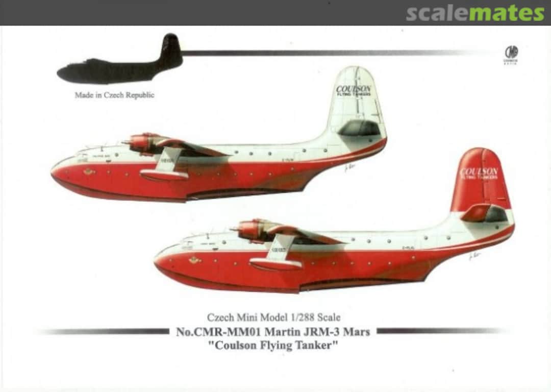 Boxart Martin JRM-3 Mars "Coulson Flying Tanker" CMR-MM01 CMR Boxart Martin JRM-3 Mars "Coulson Flying Tanker" CMR-MM01 CMR