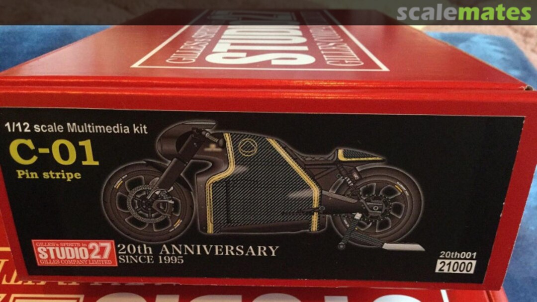 Boxart Lotus C-01 pin stripe ST27-20TH001 Studio27
