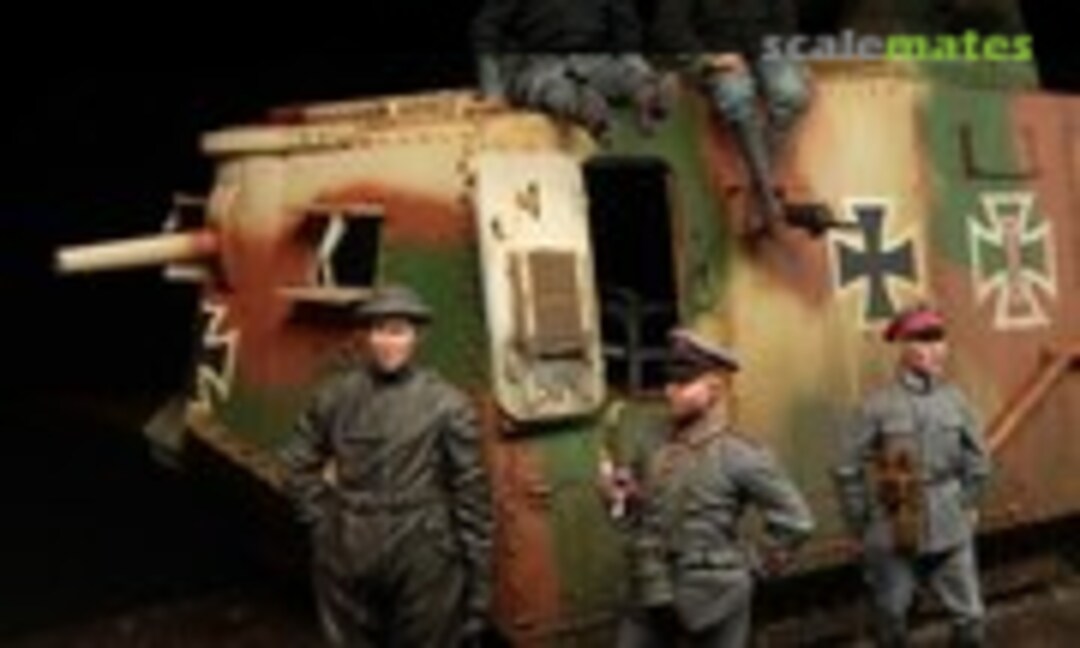 1:35 German Tank Crew, World War 1 (Stalingrad S-1110) S-1110