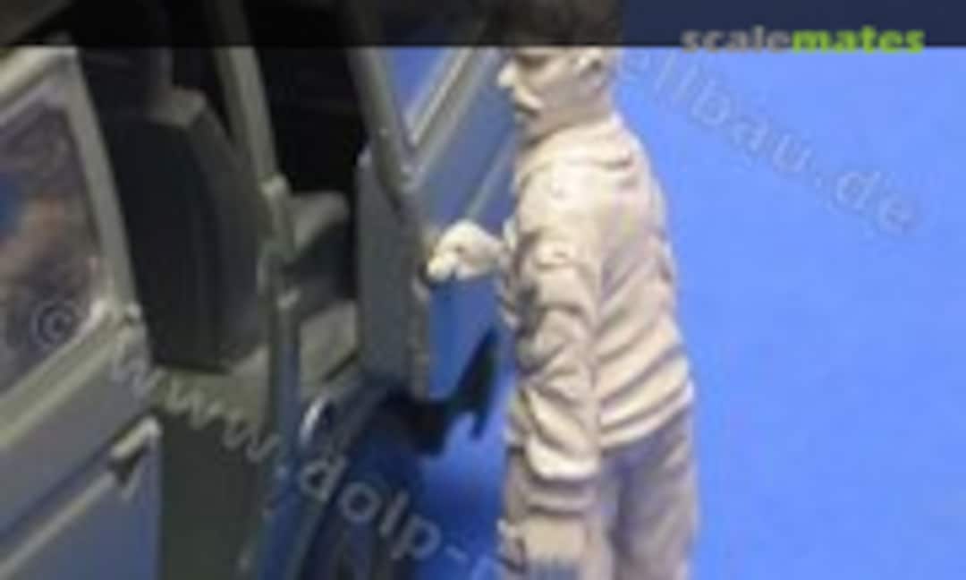 1:35 Beifahrer, Türe öffnend (DOLP-Modellbau BW134) BW134