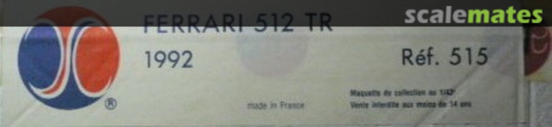 Boxart Ferrari 512 TR 515 AMR Boxart Ferrari 512 TR 515 AMR