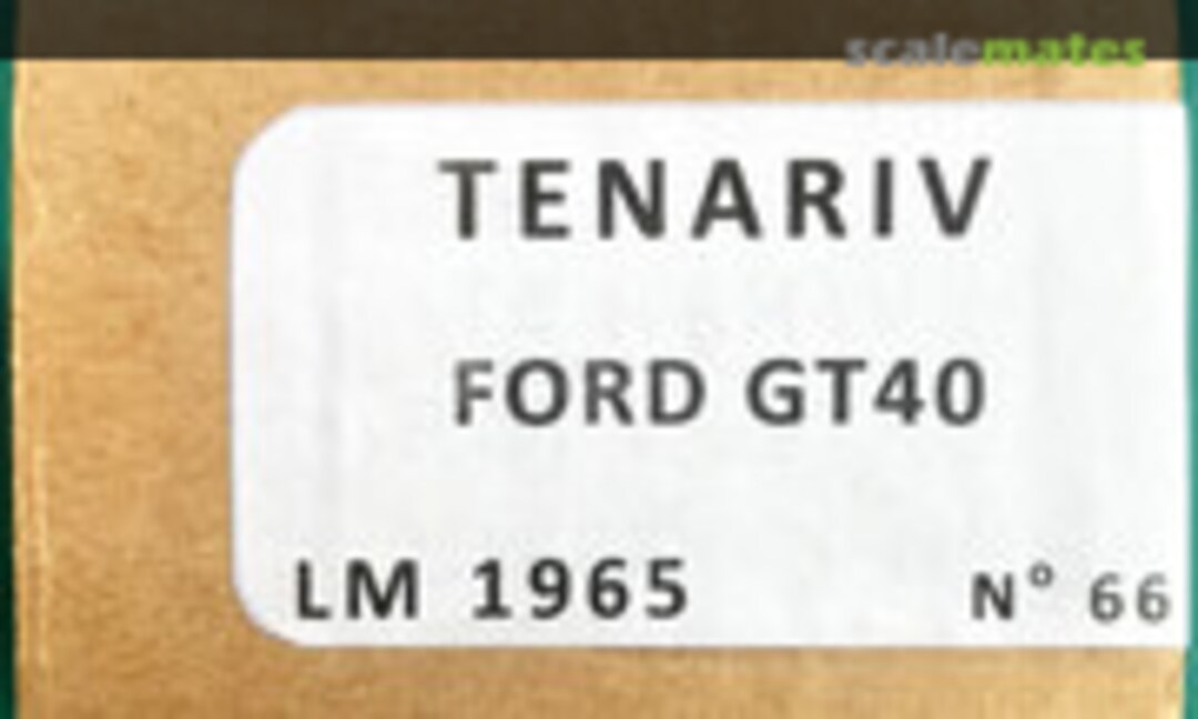1:43 Ford GT40 (Tenariv 66)