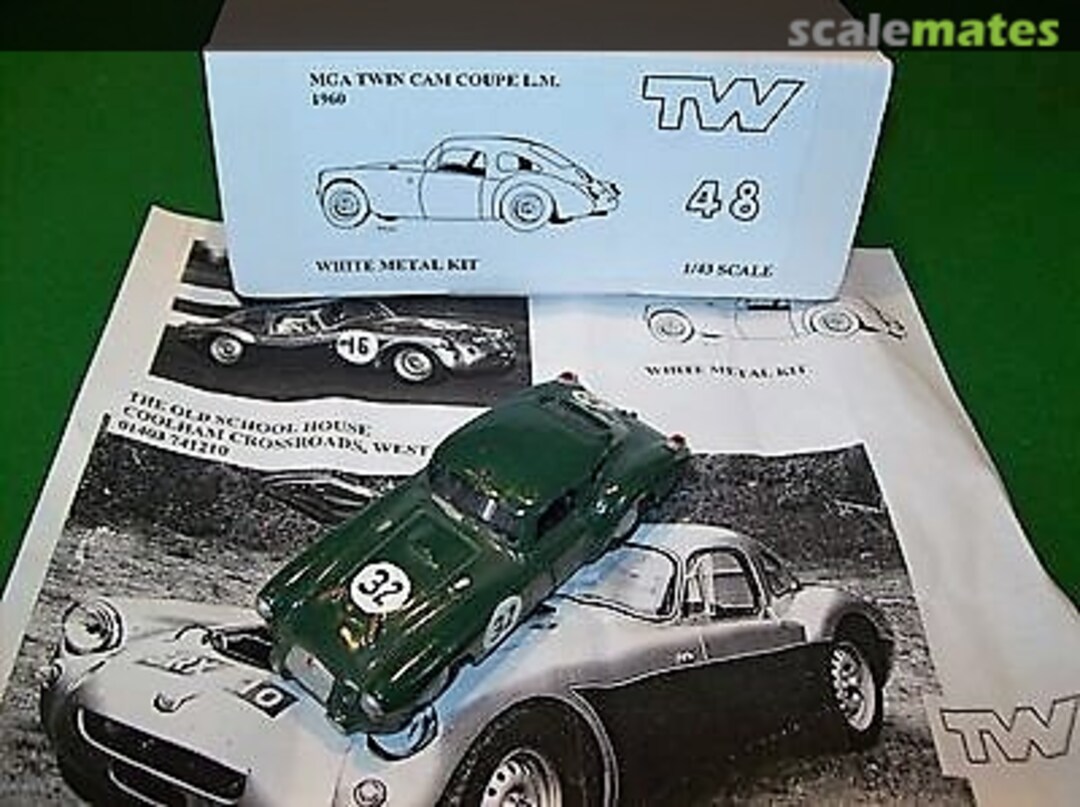 Boxart MG A Twin Cam #YD3 627/S SRX 210 48 TW Collection Boxart MG A Twin Cam #YD3 627/S SRX 210 48 TW Collection