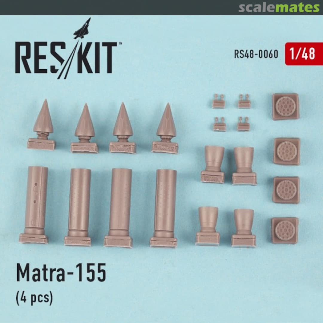 Boxart Matra-155 Rocket launcher POD RS48-0060 ResKit Boxart Matra-155 Rocket launcher POD RS48-0060 ResKit