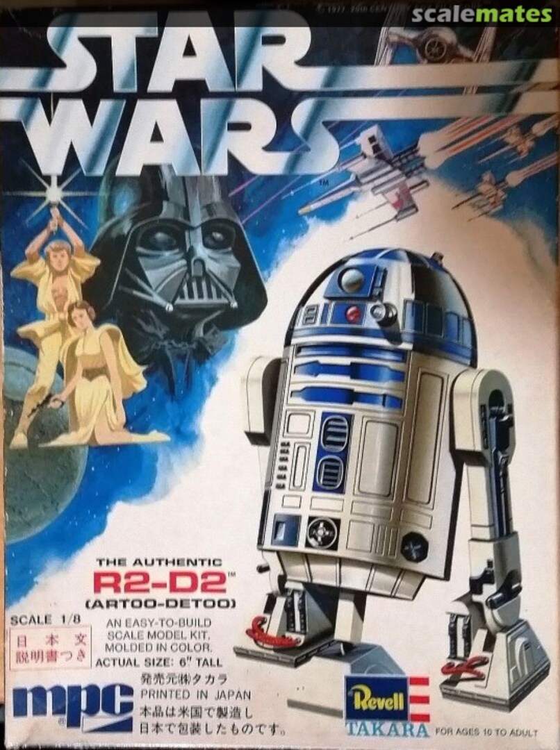 Boxart R2-D2 861005-8-1300 MPC/Revell/TAKARA Boxart R2-D2 861005-8-1300 MPC/Revell/TAKARA