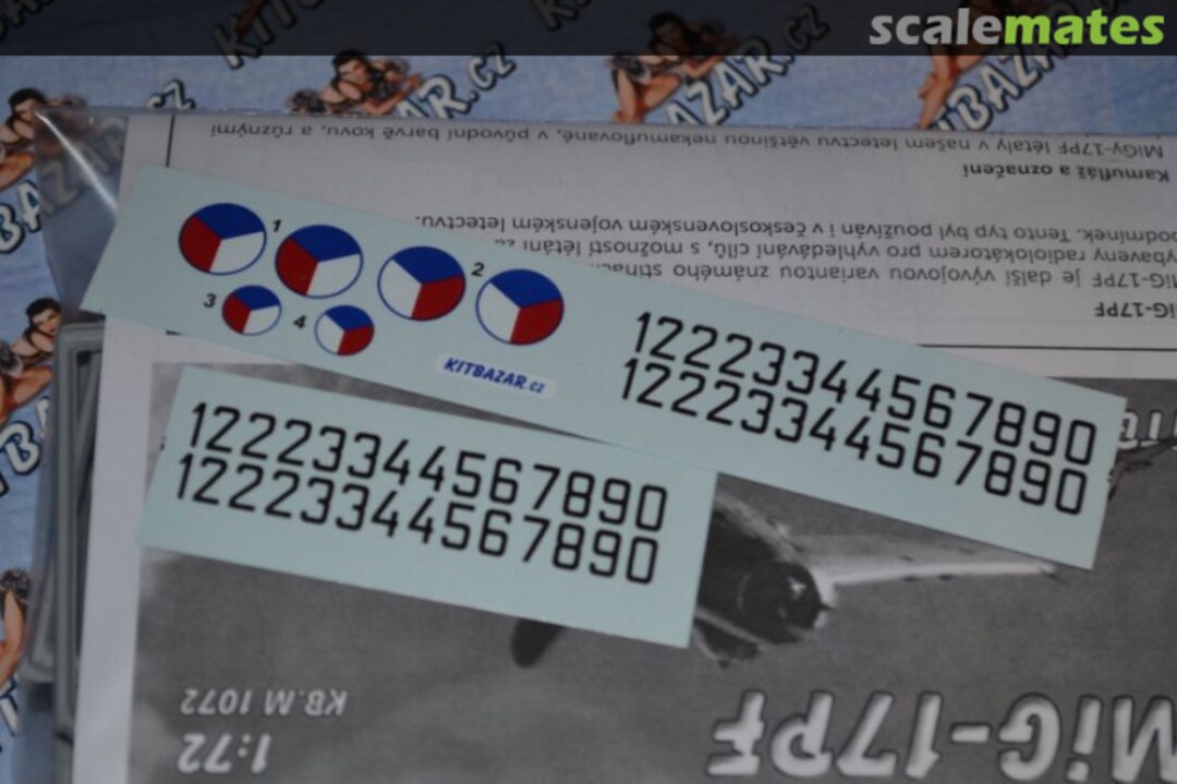 Contents MiG-17PF KB.M 1072 Kitbazar.cz Contents MiG-17PF KB.M 1072 Kitbazar.cz