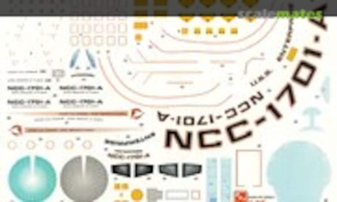 1:537 Enterprise-A Decals (PNT Models 4534) 4534