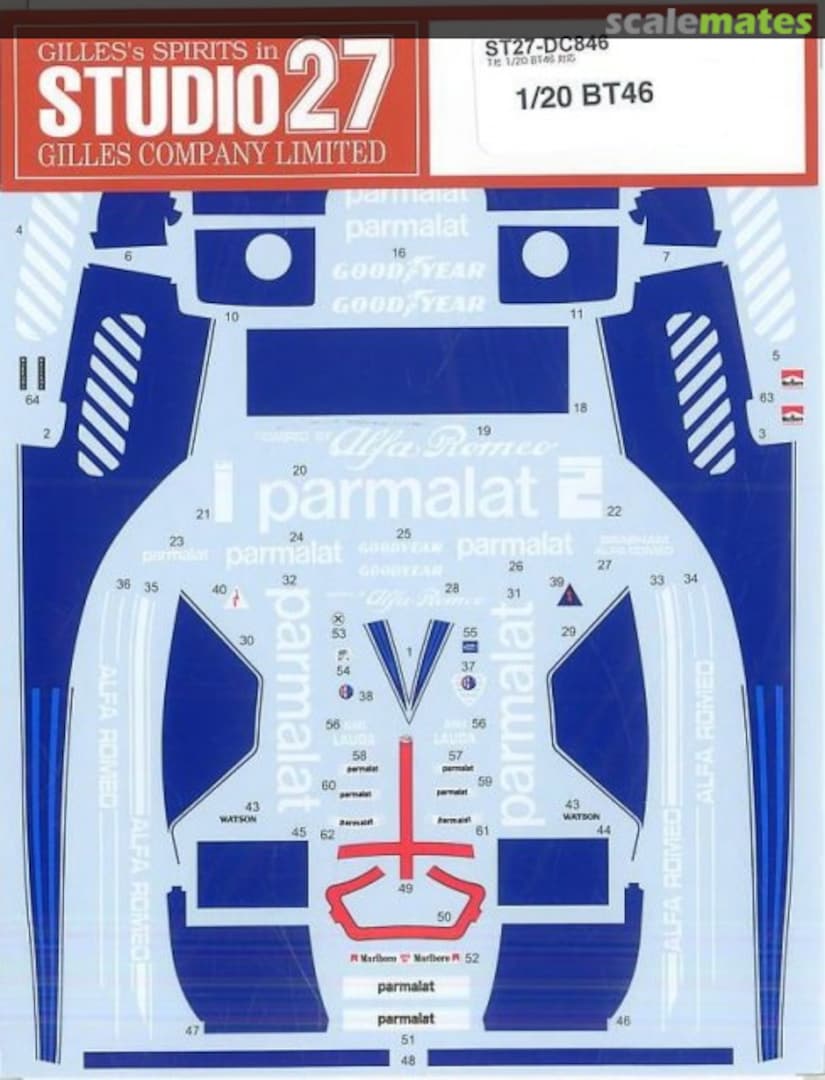 Boxart Brabham BT46 ST27-DC846 Studio27 Boxart Brabham BT46 ST27-DC846 Studio27