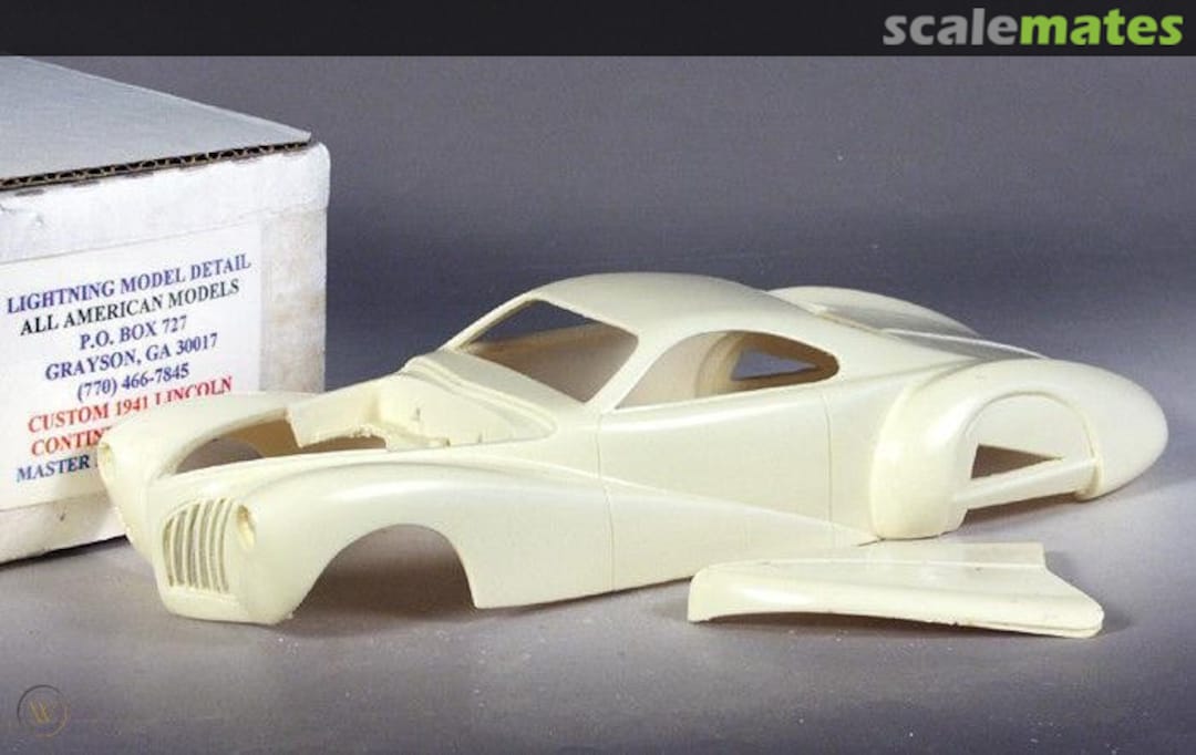 Boxart Custom 1941 Lincoln Continental All American Models Boxart Custom 1941 Lincoln Continental All American Models
