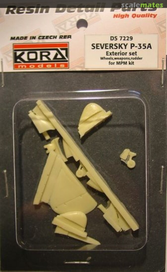 Boxart Seversky P-35A DS7229 Kora Models