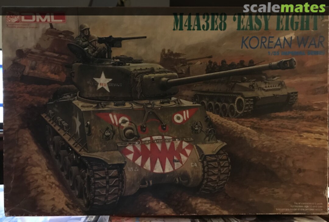Boxart M4A3E8 'Easy Eight' 9009 DML Boxart M4A3E8 'Easy Eight' 9009 DML