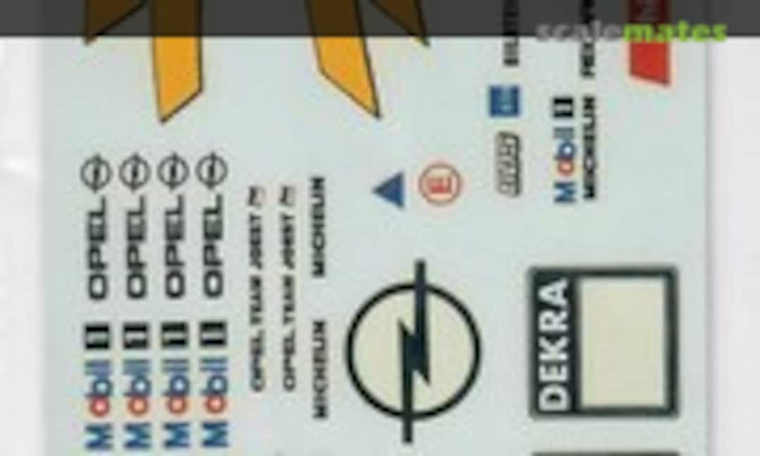 1:24 OPEL CALIBRA , TEAM JOEST, DTM 1993 (DMC Decals 24-023) 24-023